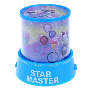 Romantic Magic LED Sky Star Starry Sky Projector Night Light Lamp Nursery Home Display Bedroom Toy Gift for children