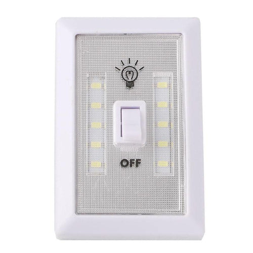 Magnetic LED Night Light Ultra Bright Mini COB Wireless Wall Light with Switch Magic Tape for Camp Lamp Indoor