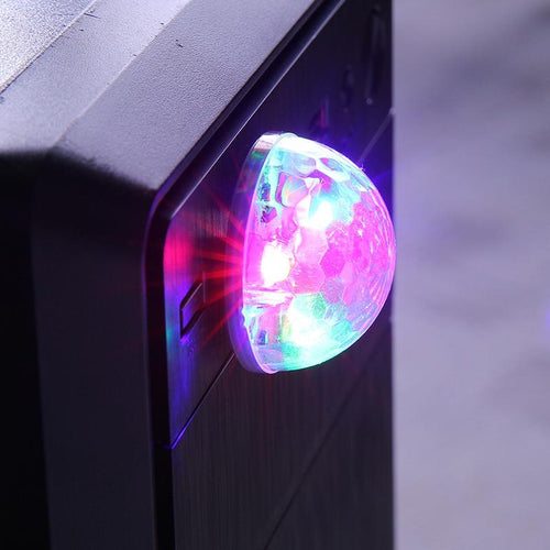 Mini Portable USB/Micro USB Port Multi-coloured Light Colorful Neon Light Decoration Color Change Along With Music Sale