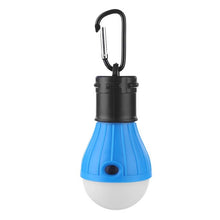 Load image into Gallery viewer, 3 LED Hanging Camping Lamp Soft Light Outdoor Hanging LED Camping Tent Light Bulb Fishing Lantern Lamp white light fish hot