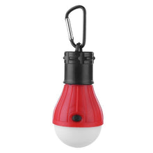 Load image into Gallery viewer, 3 LED Hanging Camping Lamp Soft Light Outdoor Hanging LED Camping Tent Light Bulb Fishing Lantern Lamp white light fish hot