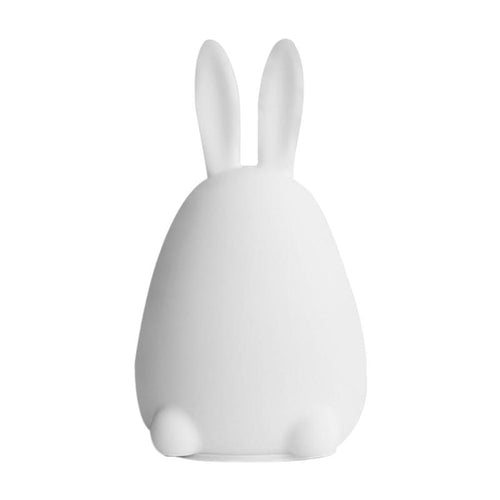 New style Rabbit LED Night Light For Children Baby Kids Bedside Lamp Multicolor Silicone Touch Sensor Tap Control Nightlight