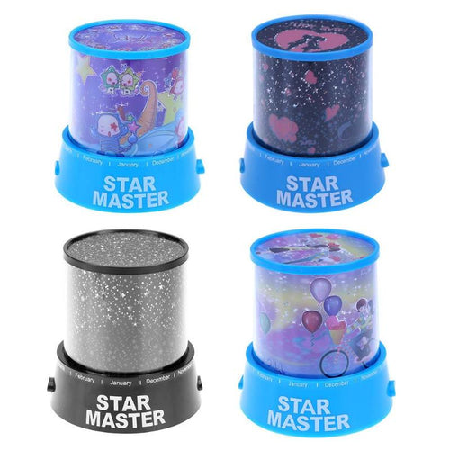 Romantic Magic LED Sky Star Starry Sky Projector Night Light Lamp Nursery Home Display Bedroom Toy Gift for children