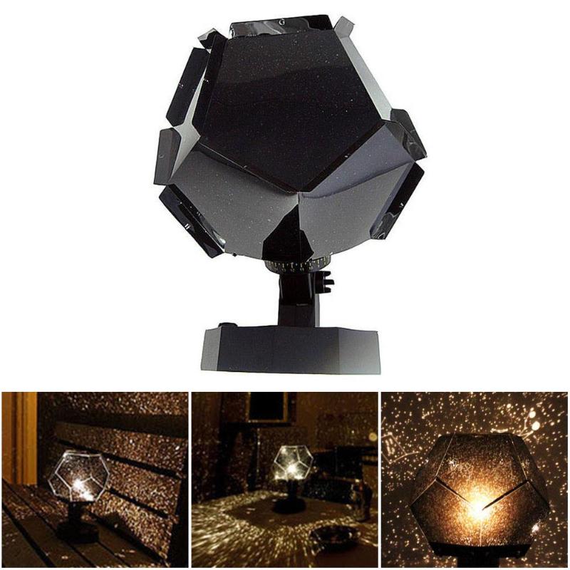 3 Colors Romantic Astro Star Sky Laser Projector Cosmos Night Light Lamp